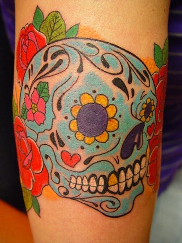 Cool sugar skull