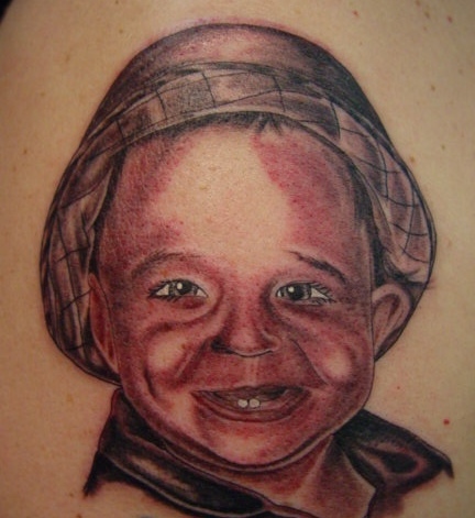 Anthony 'just done' will take another picture after it heals