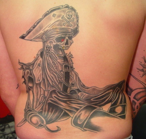 Start of a back.