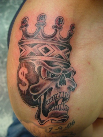 Top of shoulder