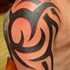Drawn on with marker