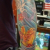 Chris's forearm
