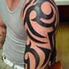 Drawn on with marker