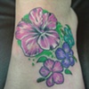 repaired 3 small flowers, added bigger one