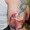 I did Tiger, Dragon done by Dave P.