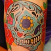 Cool sugar skull