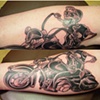 Start of sleeve.