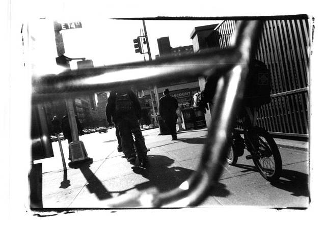 print size  6 ft x 3 ft  (printed in a darkroom using a mop and bucket of chemicals)