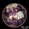 push dome light with polaroid emulsion transfers