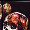 Polaroid Transfer Skull for the Empire State Studio Art Necro show...this shot is from the book which i also shot