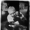 Justin Lipuma tattooing me at Jazz tattoo in brooklyn