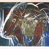 Three Markhor Heads 