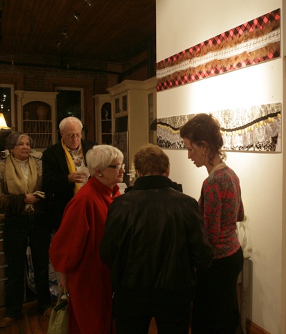 reception at Pi Gallery
Kansas City, Missouri USA
