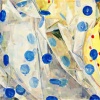 Flocked Spots on Muslin and Tulle