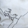 Tote Bag with Goats