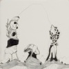 spitting and yelling V