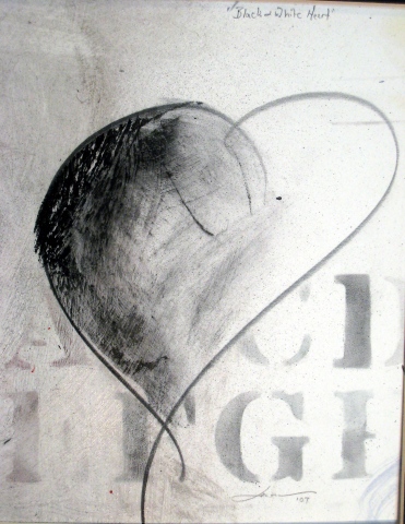 Black & White Heart
