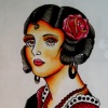 Old time woman