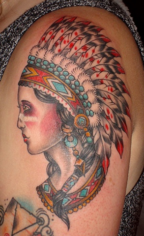 Indian maiden