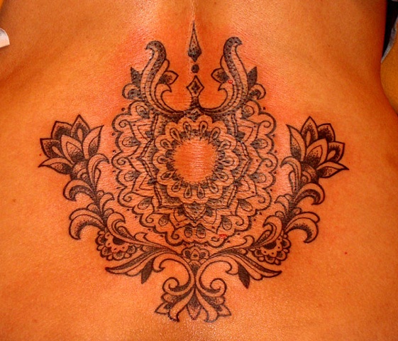pointillist design