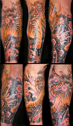 tiger 1/2 sleeve