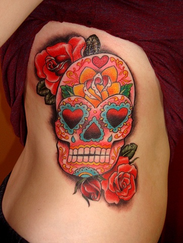 Day o dead skull