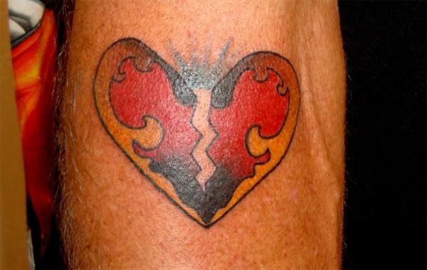 Traditional Broken Heart