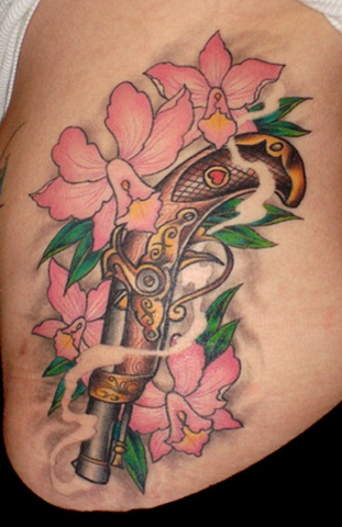 Orchid flintlock