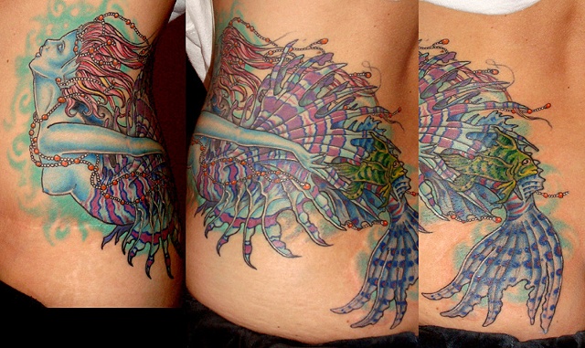 Lionfish mermaid