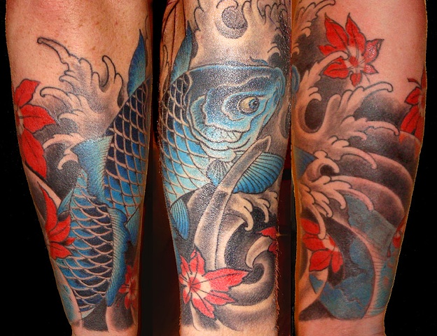 Blue Koi