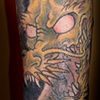 Close up Dragon head