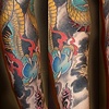 gold dragon sleeve