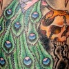 Peacock lady