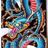 blue dragon