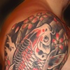 Mikes Koi 1/2 sleeve