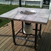 Tall Fire Table