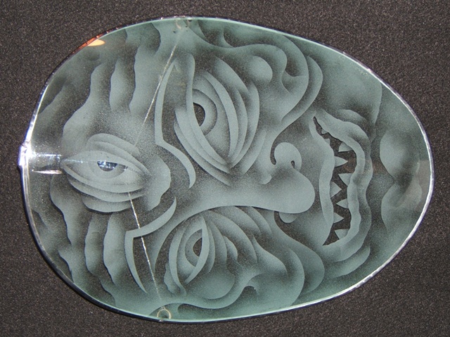 Etched Glass Mask