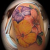 Hibiscus tattoo