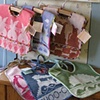 handwoven baby bibs