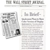 Wall Street Journal :: Display Technology