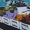 vegetables in tomato boxes