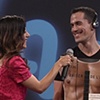 Jury's feedback for the reenactment of Le Baiser de l'Artiste by ORLAN,
Videobrasil S&atilde;o Paulo