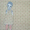 Marie Van Elder
"Untitled (wall paper girl)"
