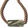 BALENCIAGA'S INLAY I.D. NECKLACE
Military Green / Ivory