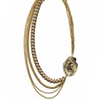 GOLD NUGGET TIERED NECKLACE
Gold Gilt Agate 