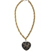 CHAINED HEART NECKLACE
Black Lava Rock
