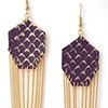 GEM EARRINGS
Chocolate Foil Snakeskin