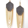 GEM EARRINGS
Gray Snakeskin