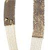 DISCO MESH SCARF NECKLACE