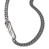 SLIM GRAFFITI TAG NECKLACE
Silver Snakeskin